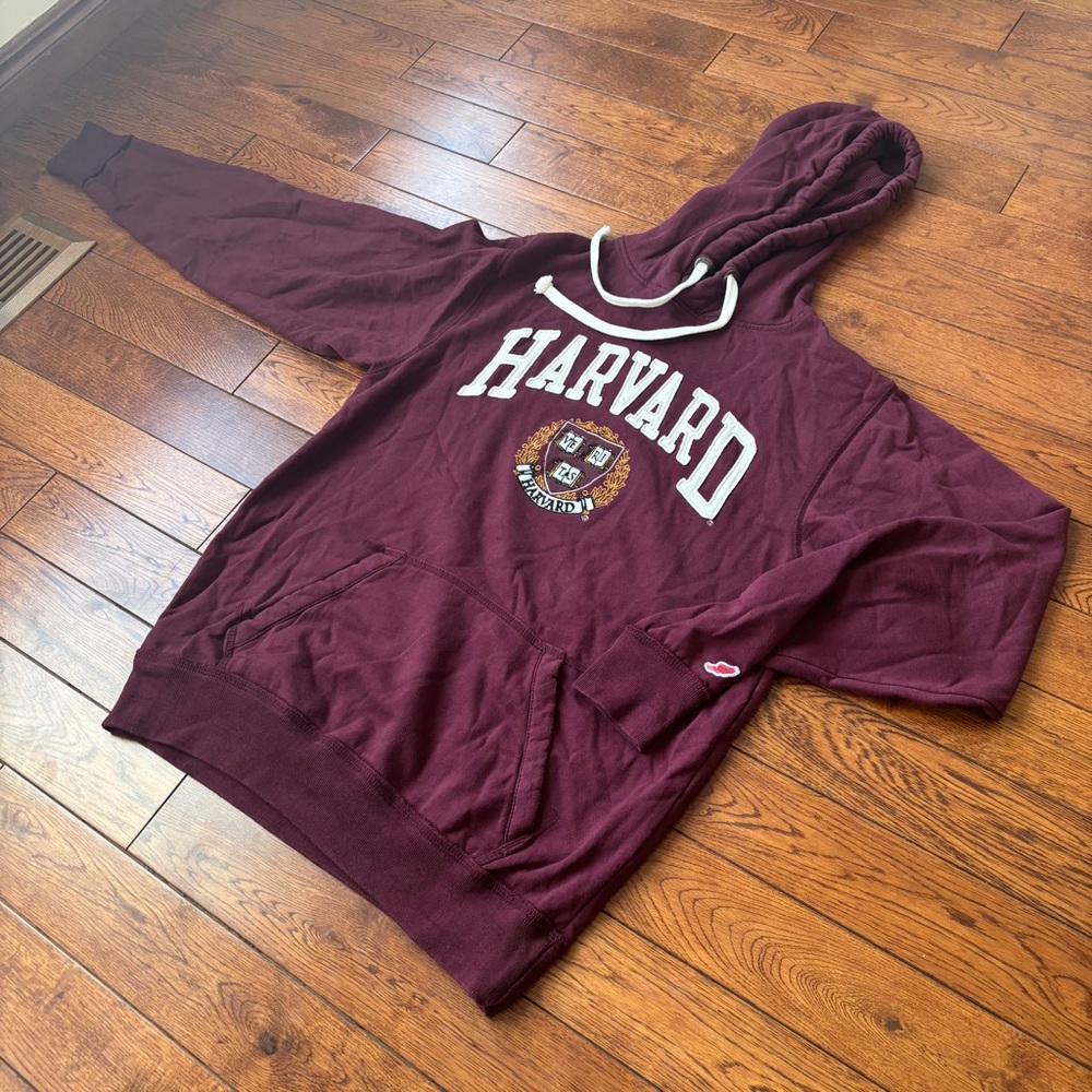 Official Harvard Crimson Hoodie (League Collegiate Outfitters) Women’s Small
